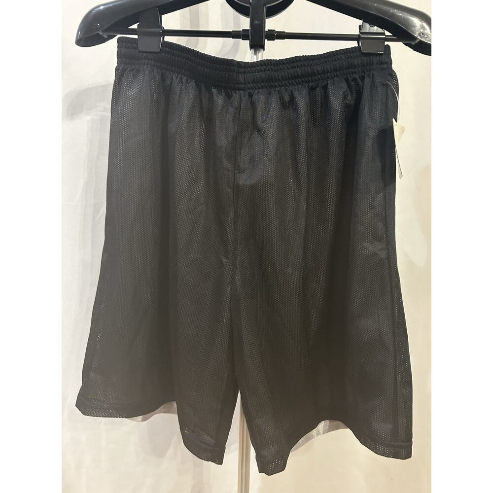 NWT Ashford Sport Reversible Black/Gray Athletic Shorts Men's size M